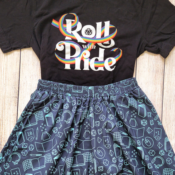 Game Master Midi Skirt