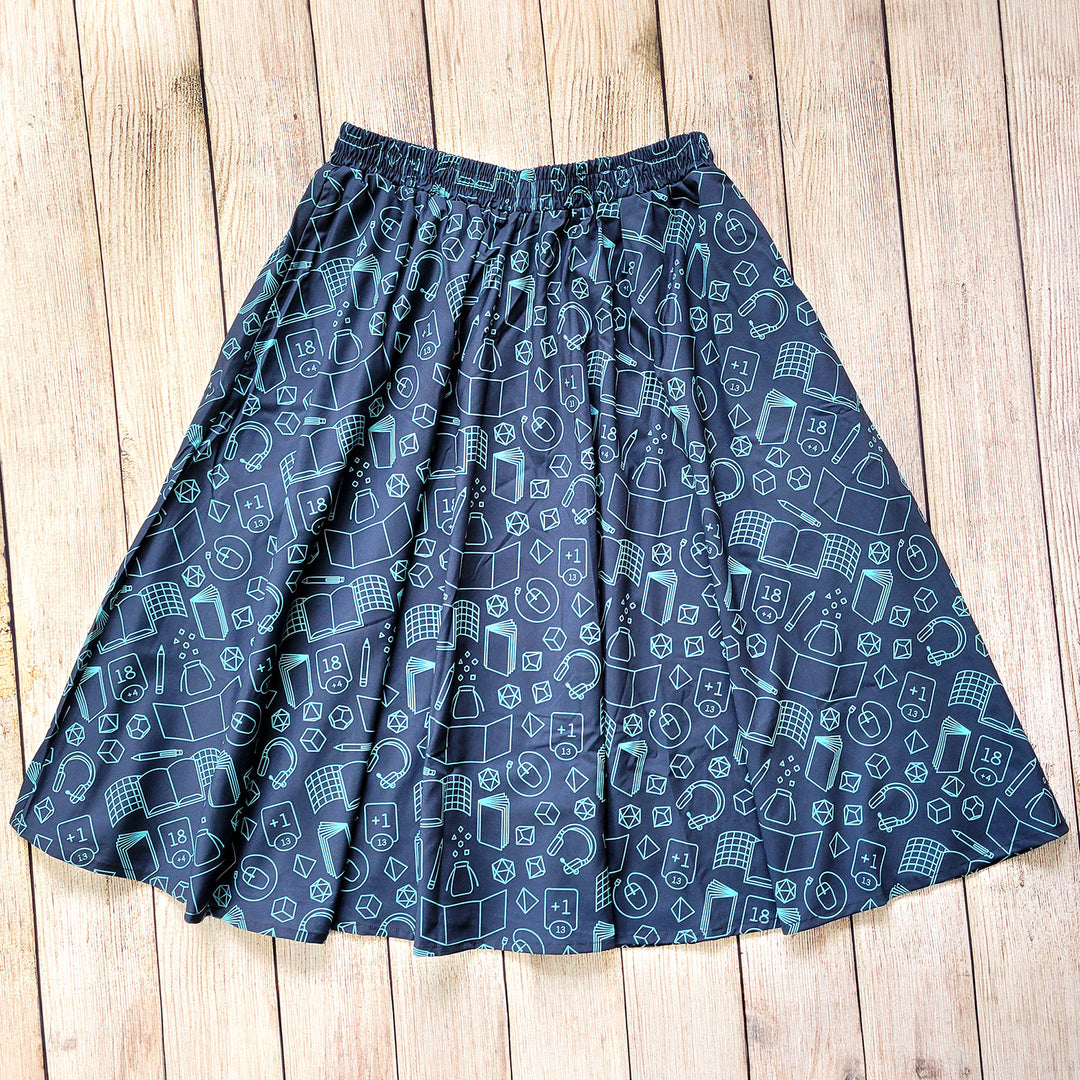 Game Master Midi Skirt