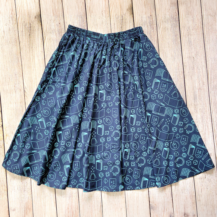 Game Master Midi Skirt