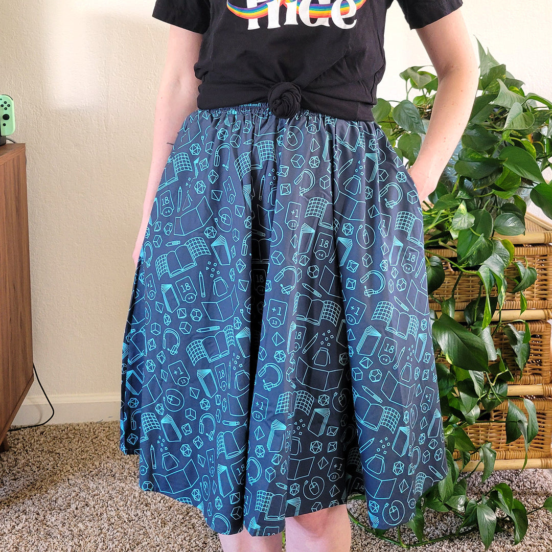 Game Master Midi Skirt