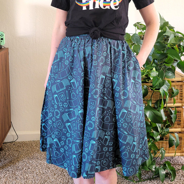 Game Master Midi Skirt