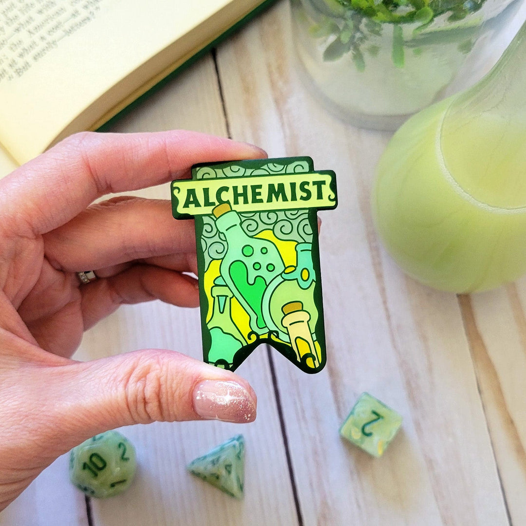 Seconds Sale! Alchemist Banner Enamel Pin