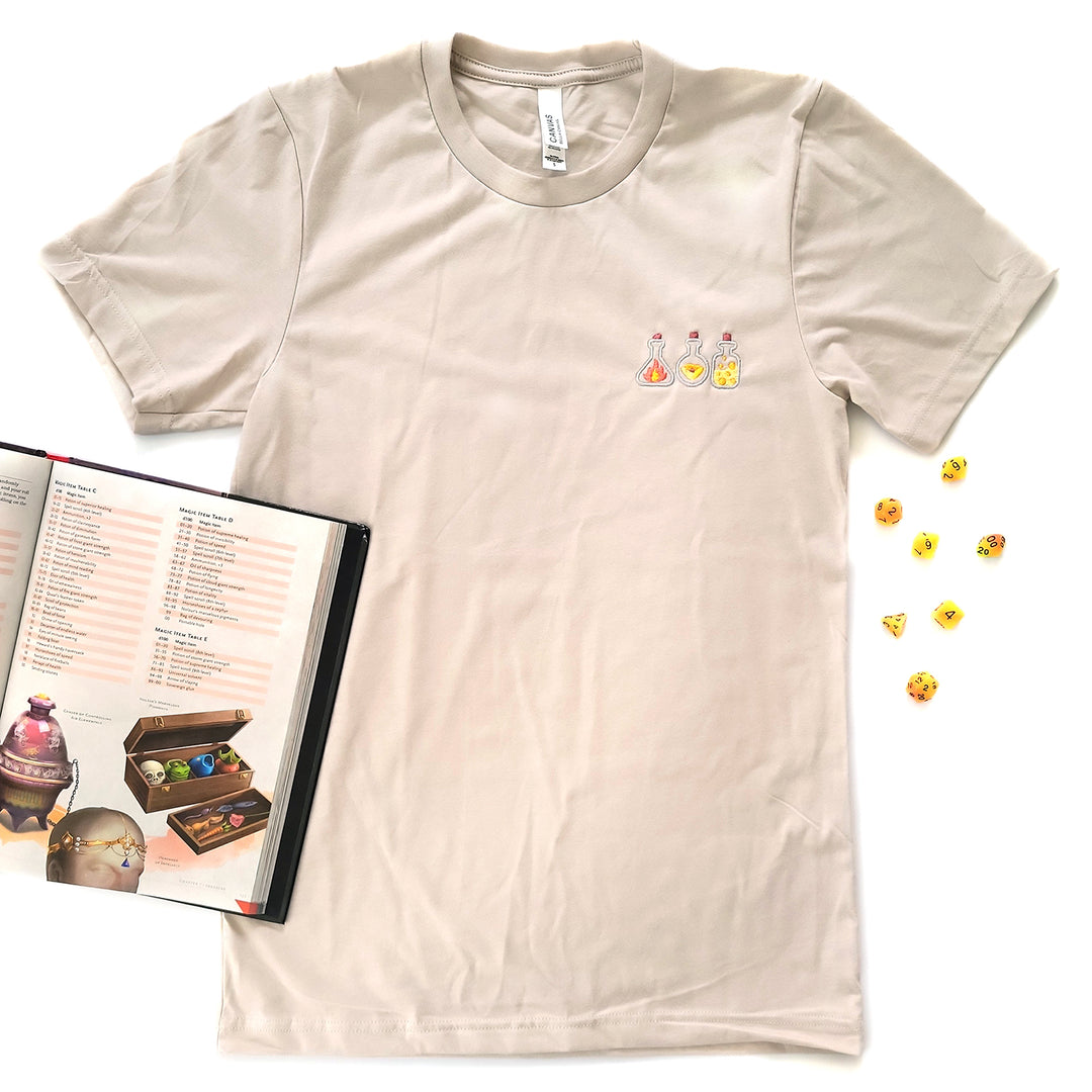 Alchemical Potions Embroidered Unisex Shirt