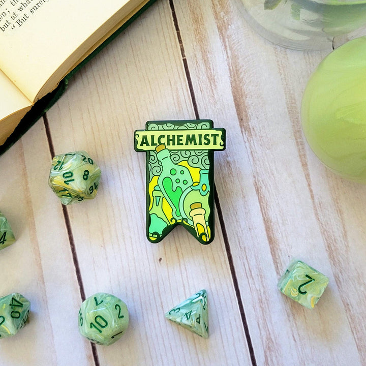 Seconds Sale! Alchemist Banner Enamel Pin
