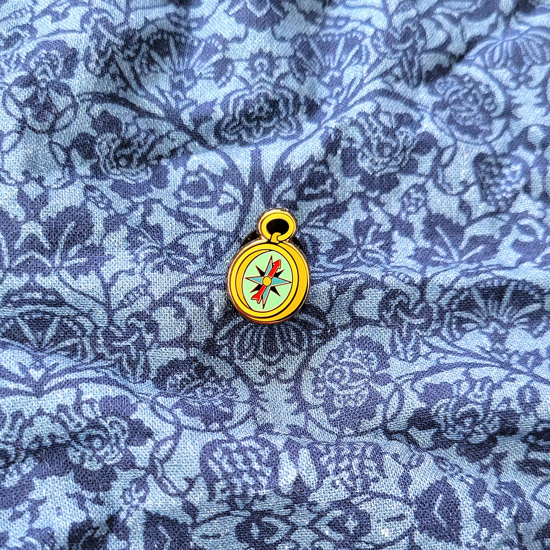 Seconds Sale! Compass Mini Pin