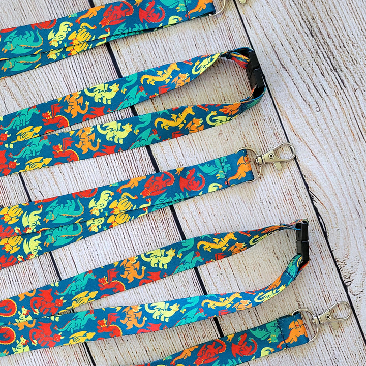 Seconds Sale! Dragons Lanyard