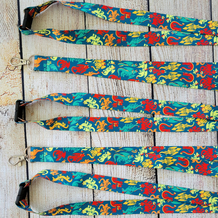 Seconds Sale! Dragons Lanyard