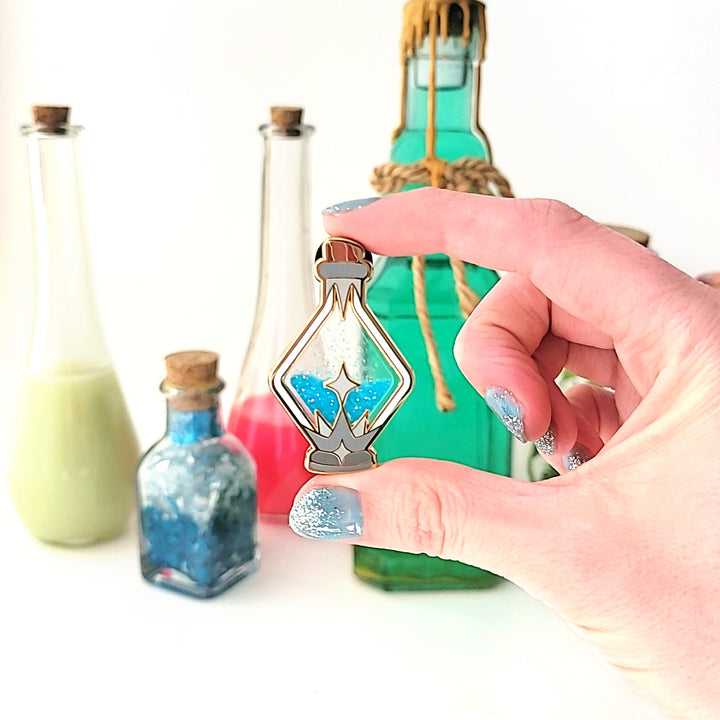 Seconds Sale! Mana Potion Glitter Pin