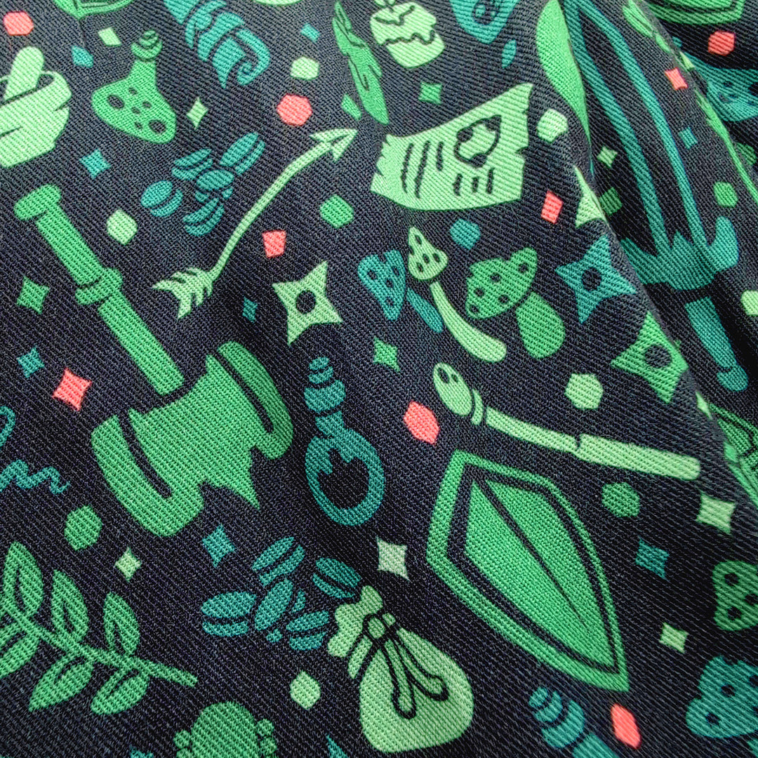 Dungeon Academia Midi Skirt