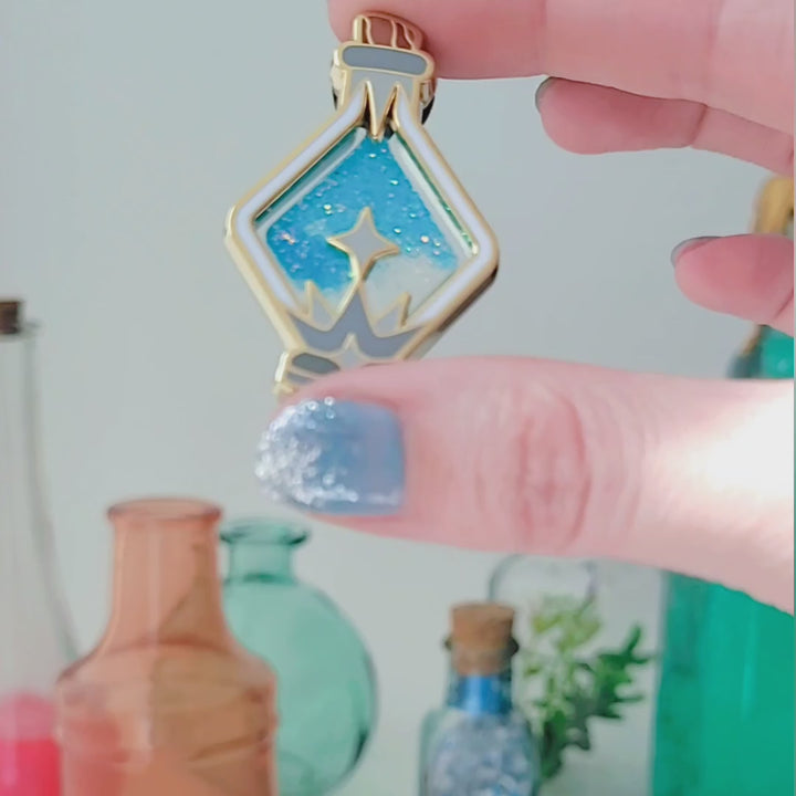 Seconds Sale! Mana Potion Glitter Pin