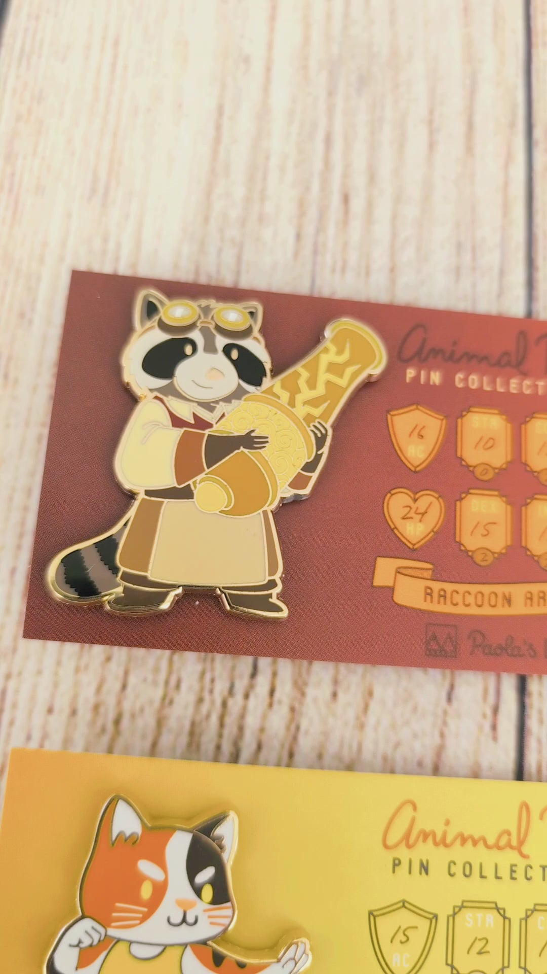 Dog Cleric Enamel Pin