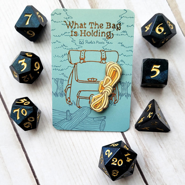 Seconds Sale! Rope Mini Pin