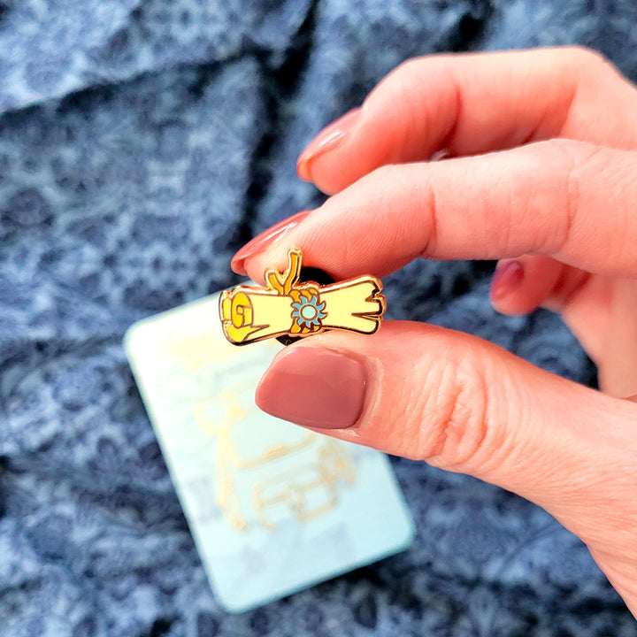 Seconds Sale! Scroll Mini Pin