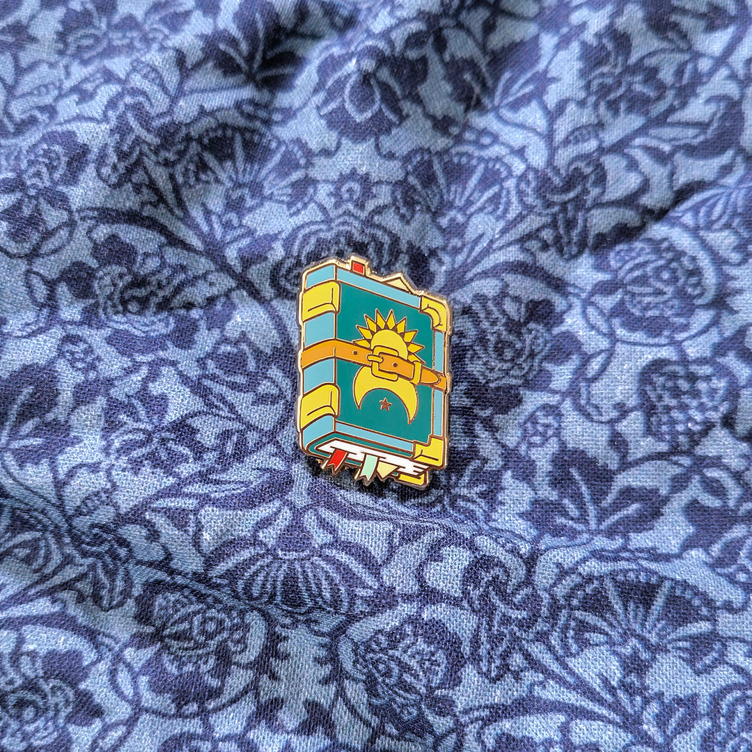 Seconds Sale! Spellbook Mini Pin