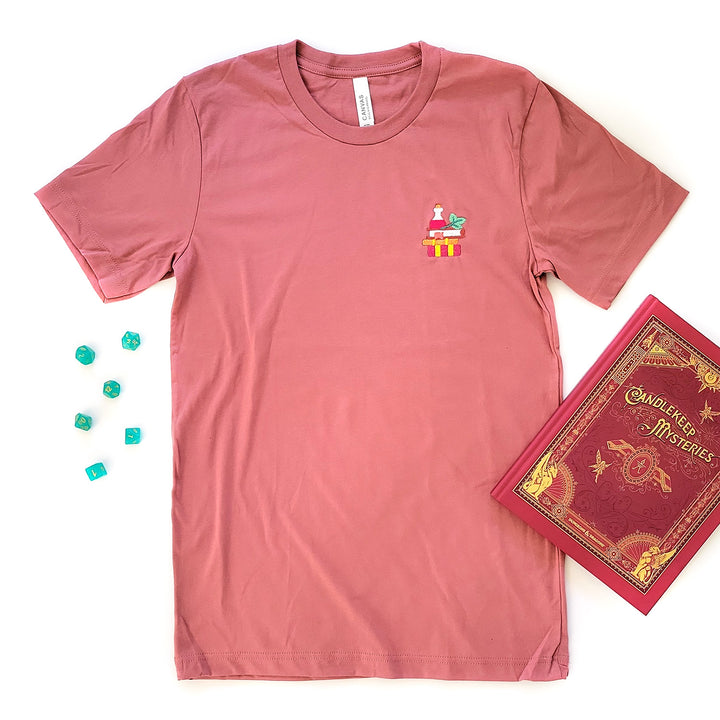 Studious Adventurer Embroidered Unisex Shirt