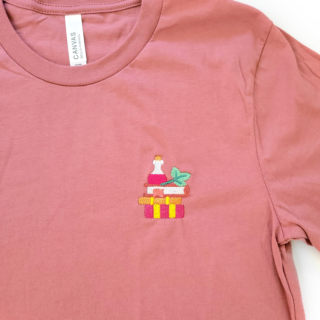 Studious Adventurer Embroidered Unisex Shirt