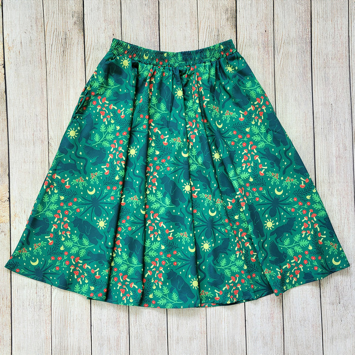 Druid Wild Shape Midi Skirt