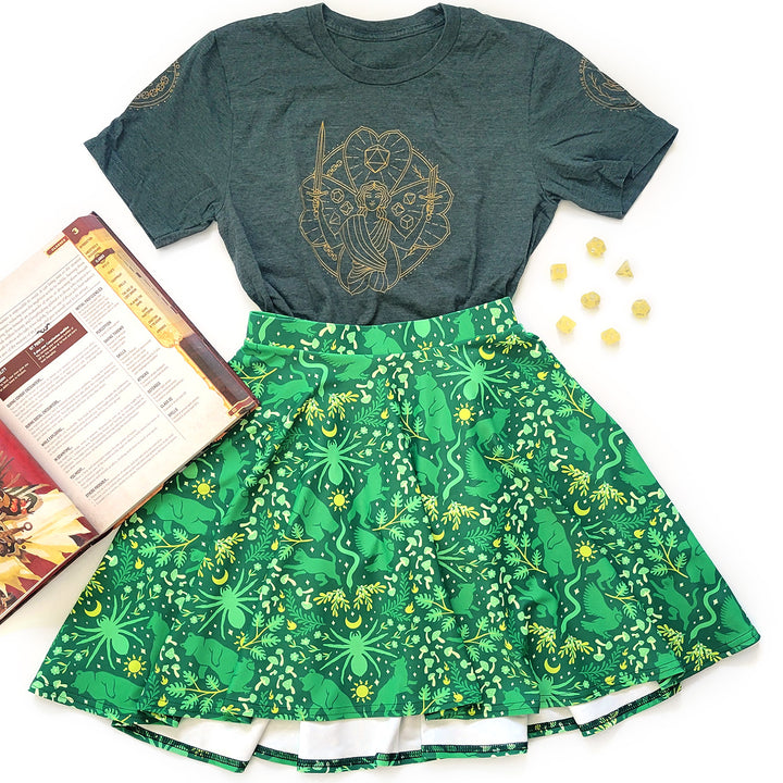 Druid Wild Shape Skater Skirt