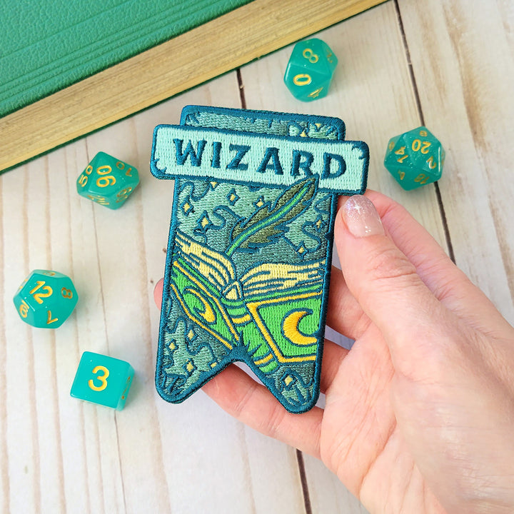 Seconds Sale! Wizard Banner Patch