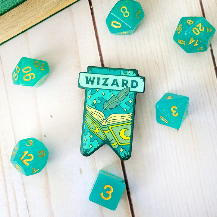 Seconds Sale! Wizard Banner Enamel Pin
