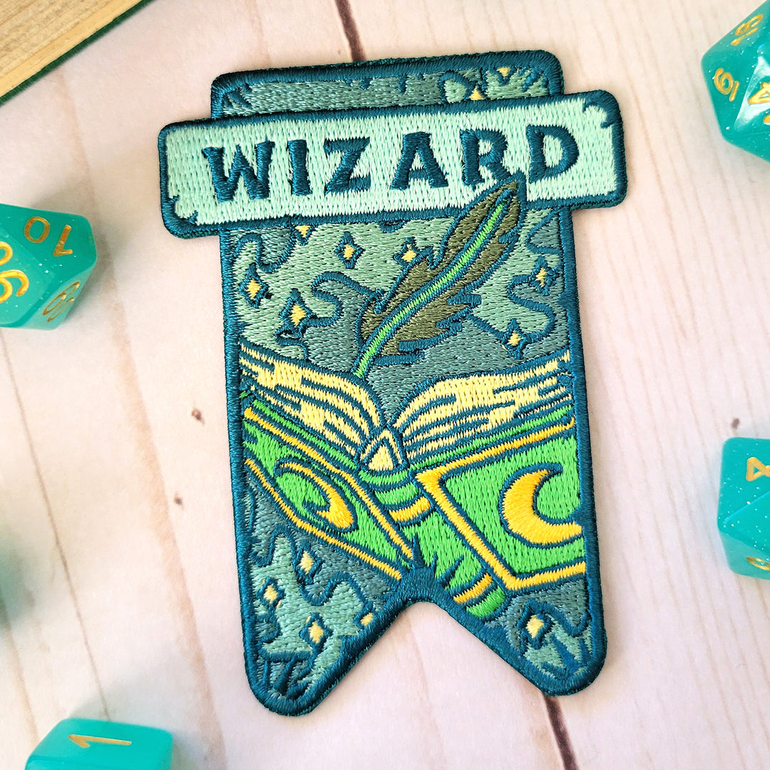 Seconds Sale! Wizard Banner Patch