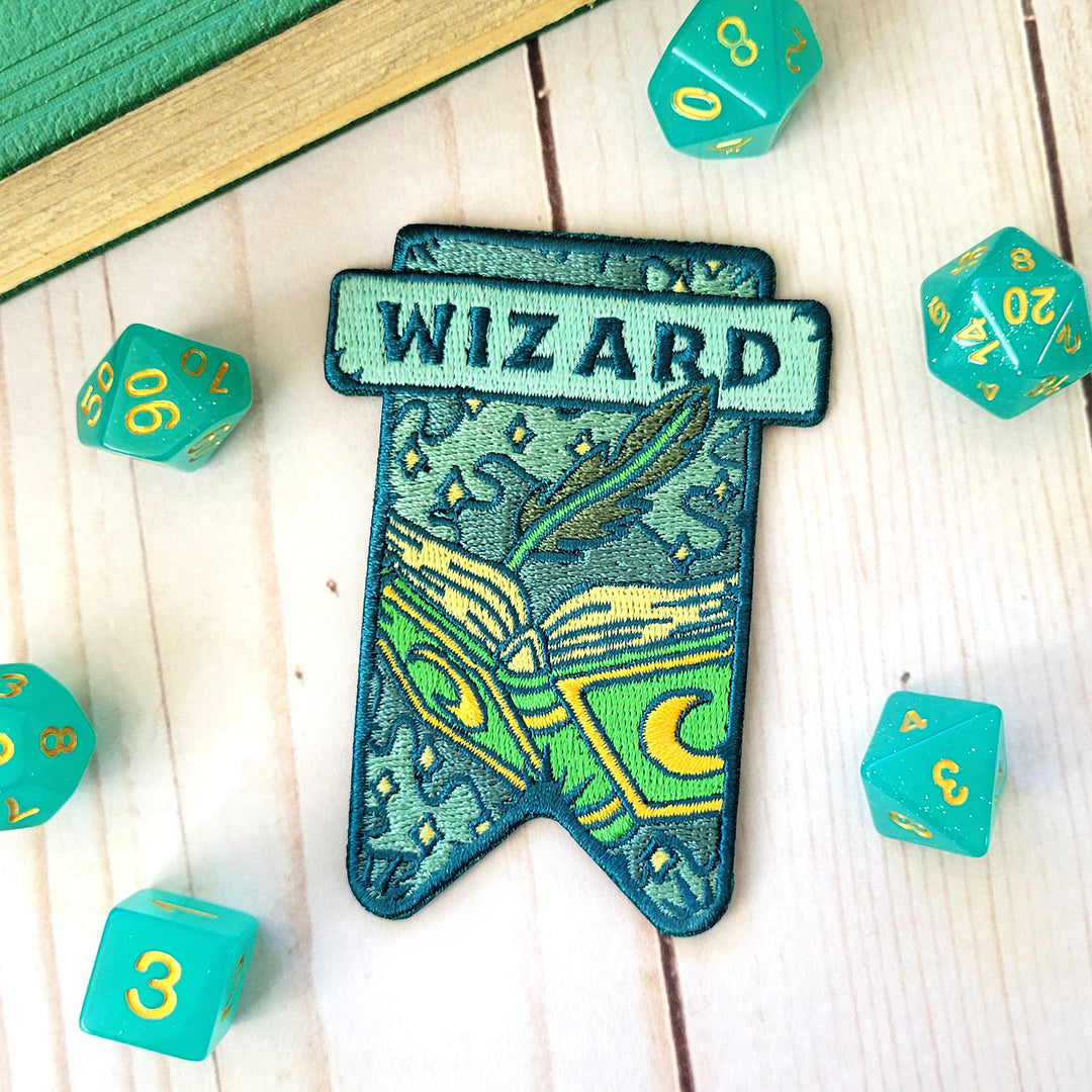 Seconds Sale! Wizard Banner Patch