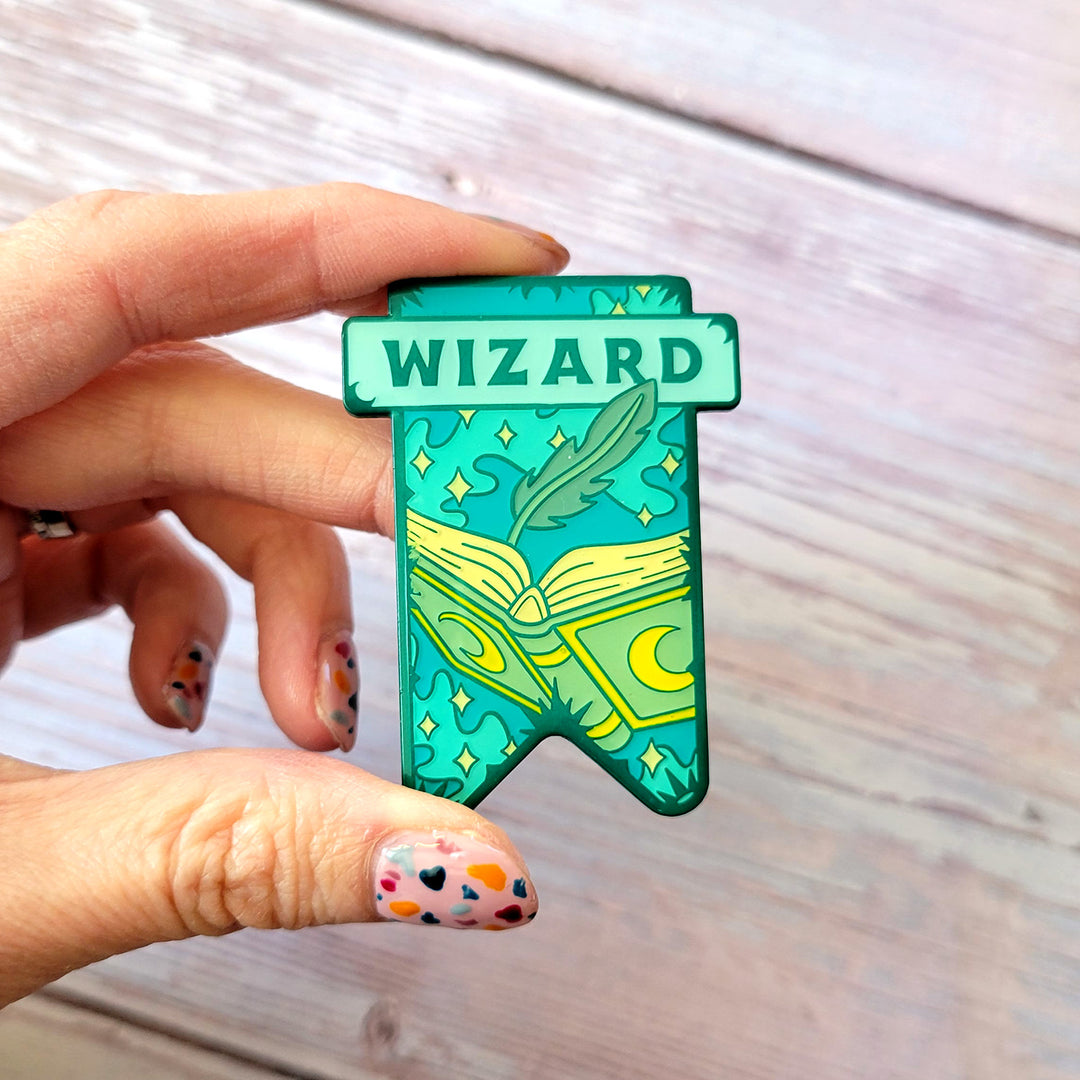 Seconds Sale! Wizard Banner Enamel Pin