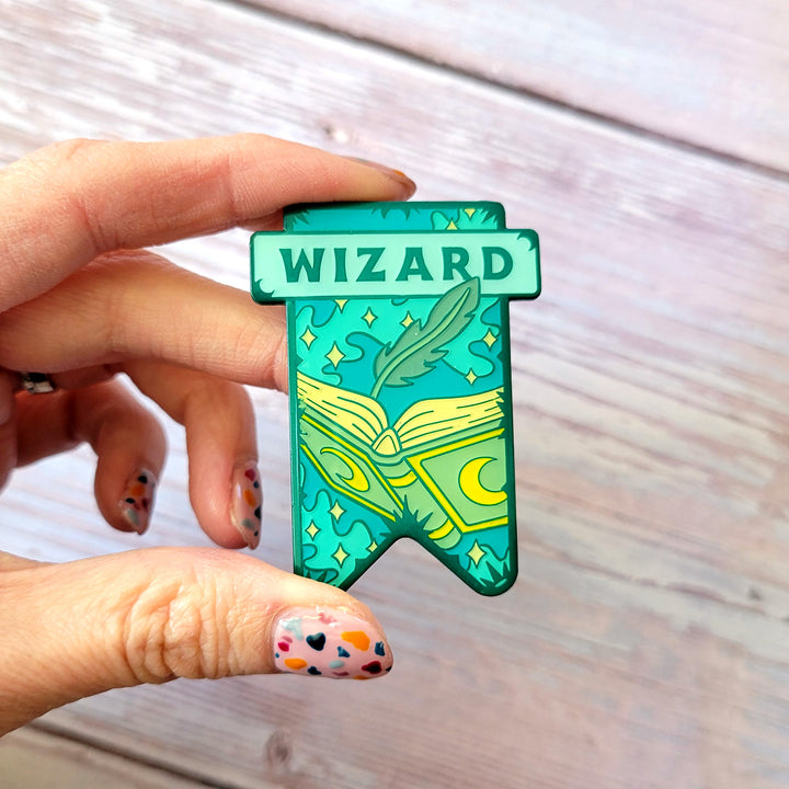 Seconds Sale! Wizard Banner Enamel Pin