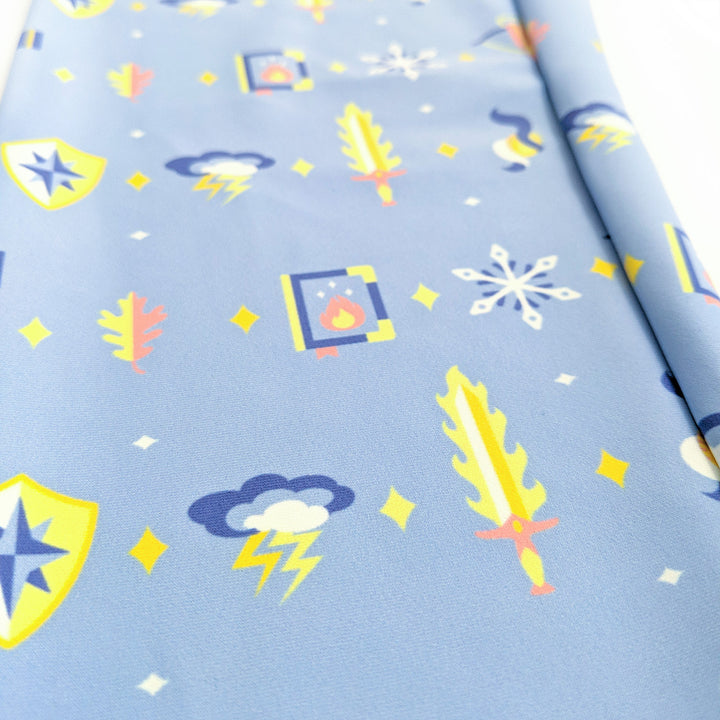 Cleric Leggings - Geeky merchandise for people who play D&D - Merch to wear and cute accessories and stationery Paola's Pixels