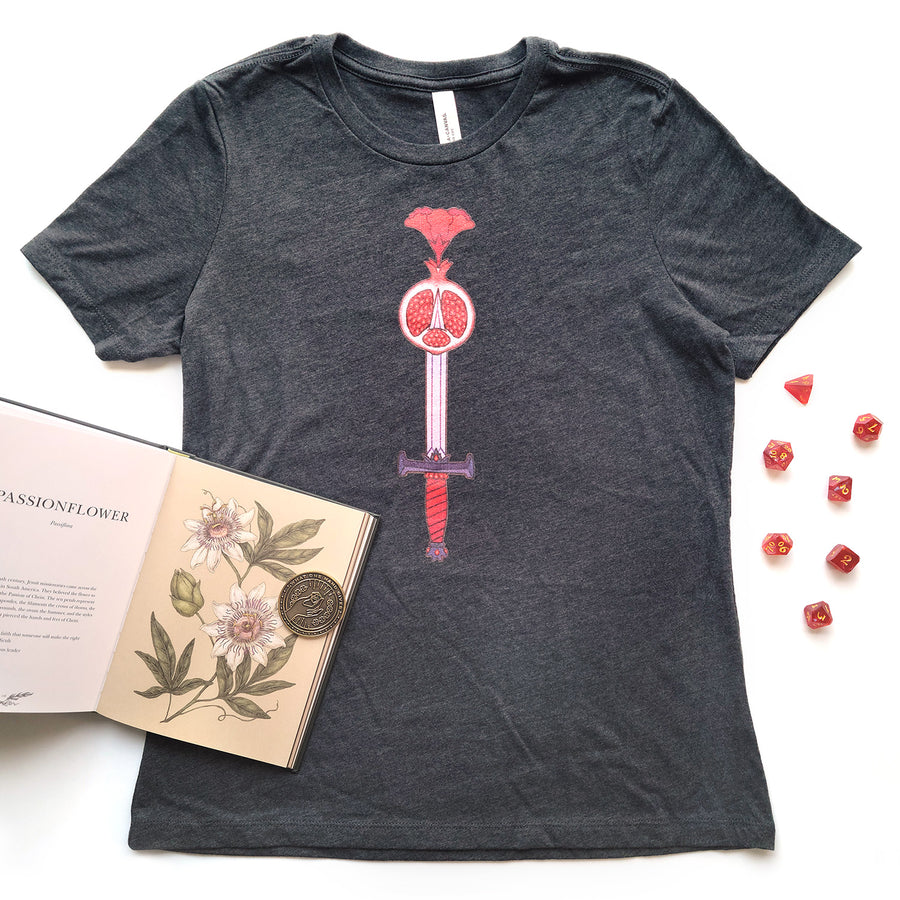 Persephone's Dagger Women's Shirt - Geeky merchandise for people who play D&D - Merch to wear and cute accessories and stationery Paola's Pixels