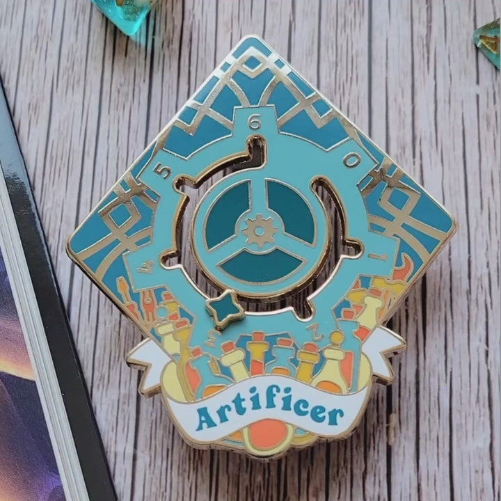 Artificer Infusion Tracker Enamel Pin