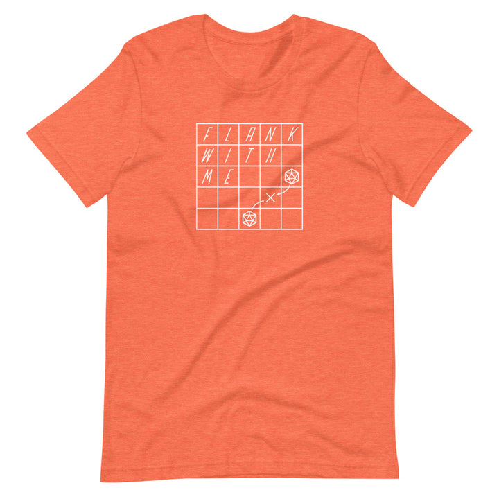 Flank With Me Shirt - Geeky merchandise for people who play D&D - Merch to wear and cute accessories and stationery Paola's Pixels
