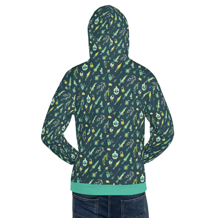 Rogue Hoodie - Geeky merchandise for people who play D&D - Merch to wear and cute accessories and stationery Paola's Pixels