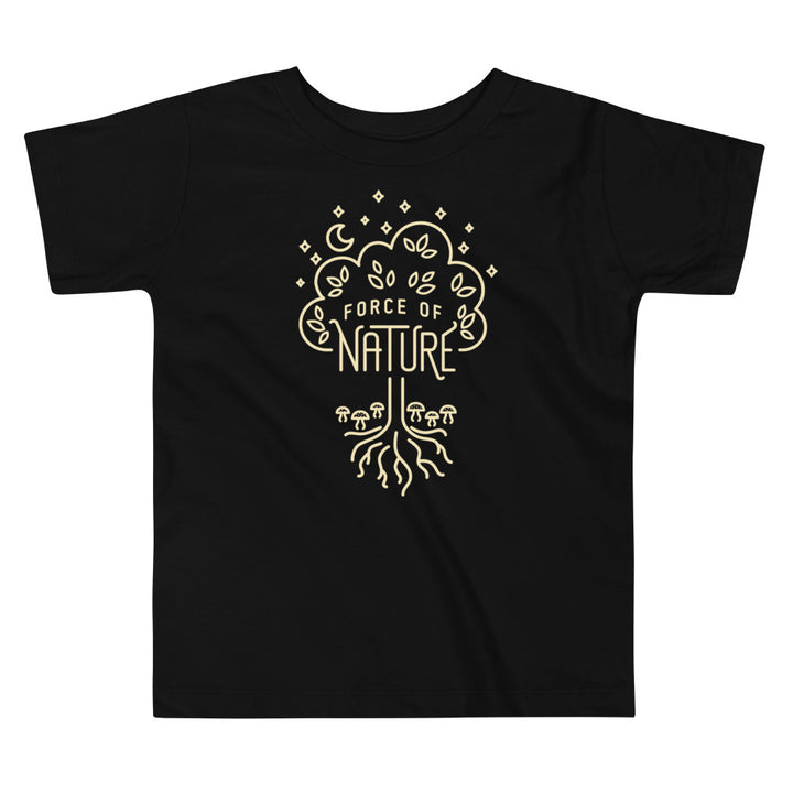 Force of Nature Toddler Shirt - Geeky merchandise for people who play D&D - Merch to wear and cute accessories and stationery Paola's Pixels
