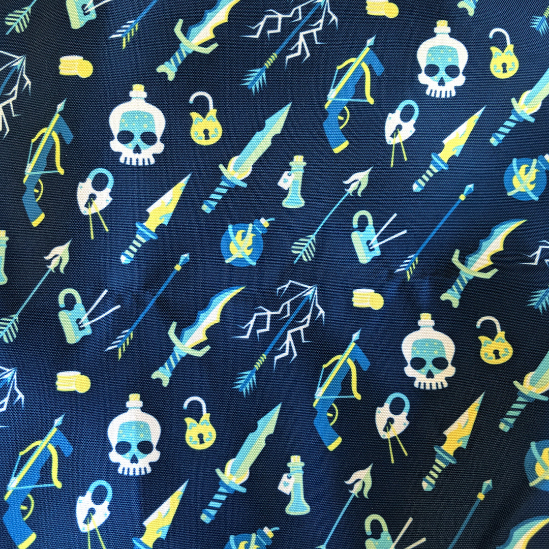 Rogue Tote Bag - Geeky merchandise for people who play D&D - Merch to wear and cute accessories and stationery Paola's Pixels