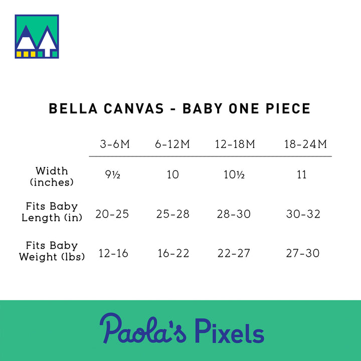 Artificer's Apprentice Baby One Piece - Geeky merchandise for people who play D&D - Merch to wear and cute accessories and stationery Paola's Pixels