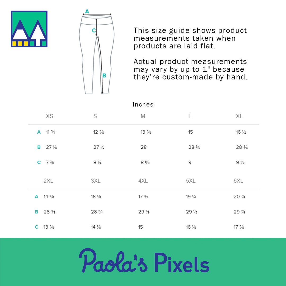 Cleric Leggings - Geeky merchandise for people who play D&D - Merch to wear and cute accessories and stationery Paola's Pixels