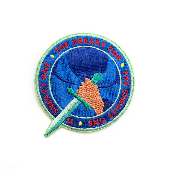 The Sneaky One Role Patch - Geeky merchandise for people who play D&D - Merch to wear and cute accessories and stationery Paola's Pixels