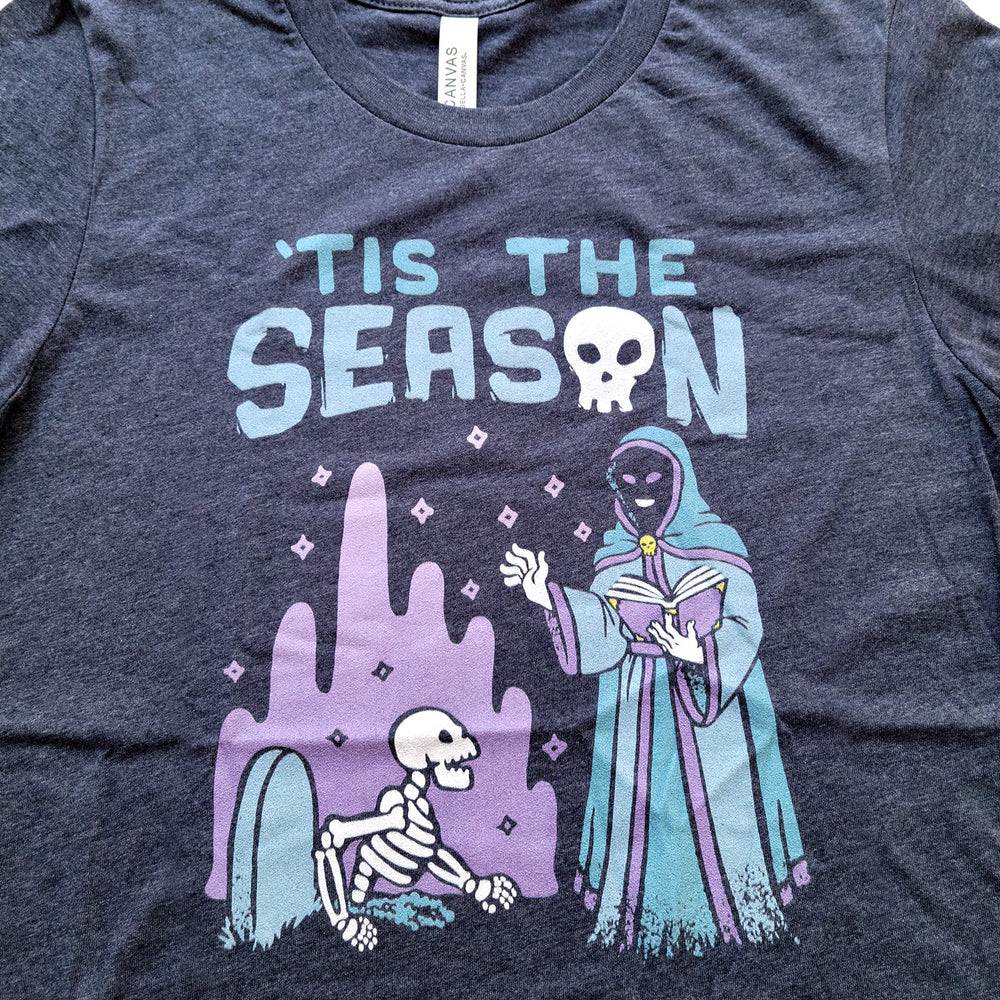'Tis The Season Women's Shirt - Geeky merchandise for people who play D&D - Merch to wear and cute accessories and stationery Paola's Pixels