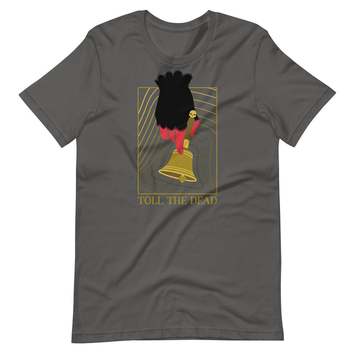 Toll The Dead Shirt - Geeky merchandise for people who play D&D - Merch to wear and cute accessories and stationery Paola's Pixels