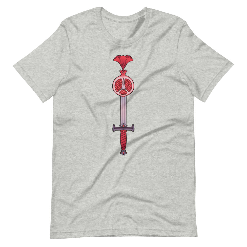 Persephone's Dagger Shirt - Geeky merchandise for people who play D&D - Merch to wear and cute accessories and stationery Paola's Pixels