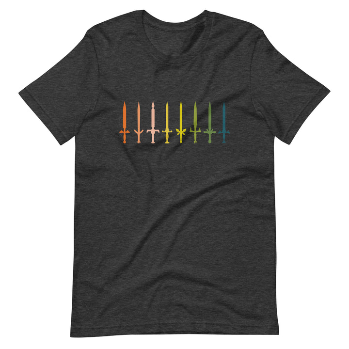 Fighter Swords Shirt - Geeky merchandise for people who play D&D - Merch to wear and cute accessories and stationery Paola's Pixels