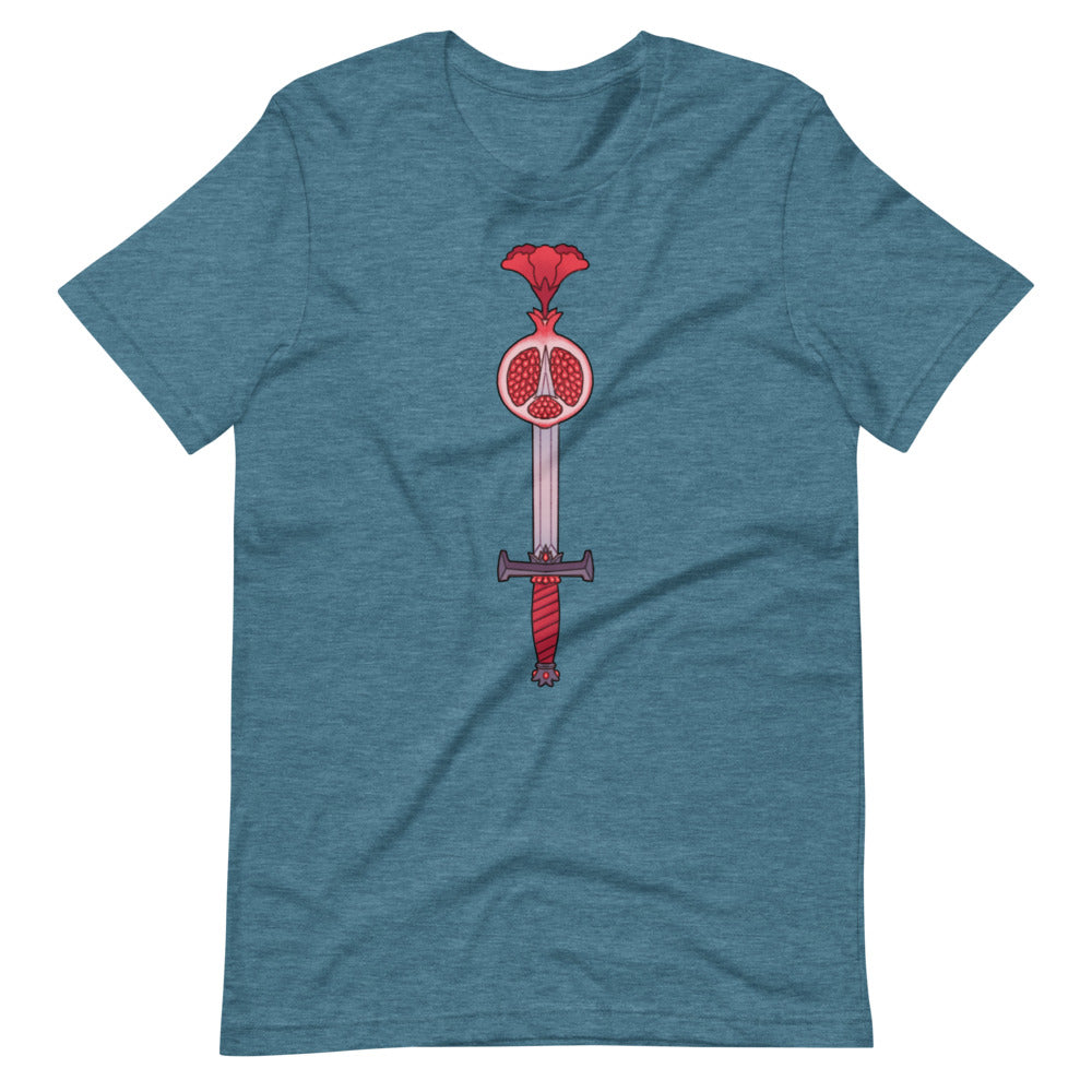 Persephone's Dagger Shirt - Geeky merchandise for people who play D&D - Merch to wear and cute accessories and stationery Paola's Pixels