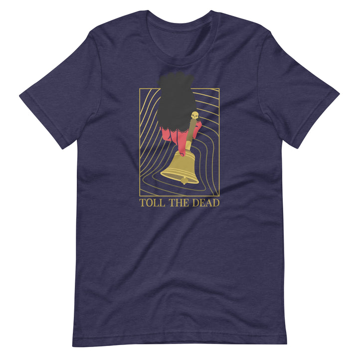 Toll The Dead Shirt - Geeky merchandise for people who play D&D - Merch to wear and cute accessories and stationery Paola's Pixels