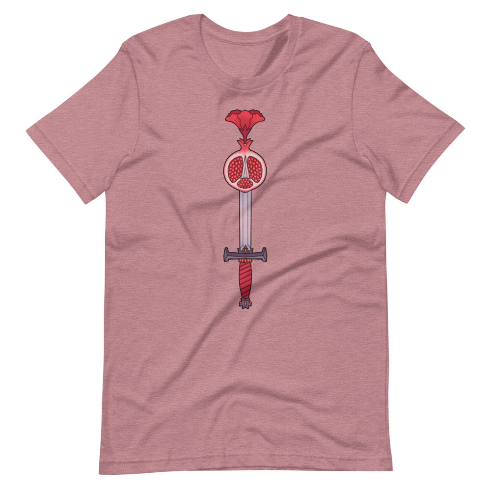 Persephone's Dagger Shirt - Geeky merchandise for people who play D&D - Merch to wear and cute accessories and stationery Paola's Pixels