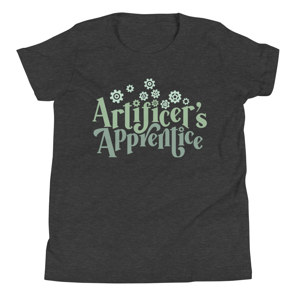 Artificer's Apprentice Youth Shirt - Geeky merchandise for people who play D&D - Merch to wear and cute accessories and stationery Paola's Pixels