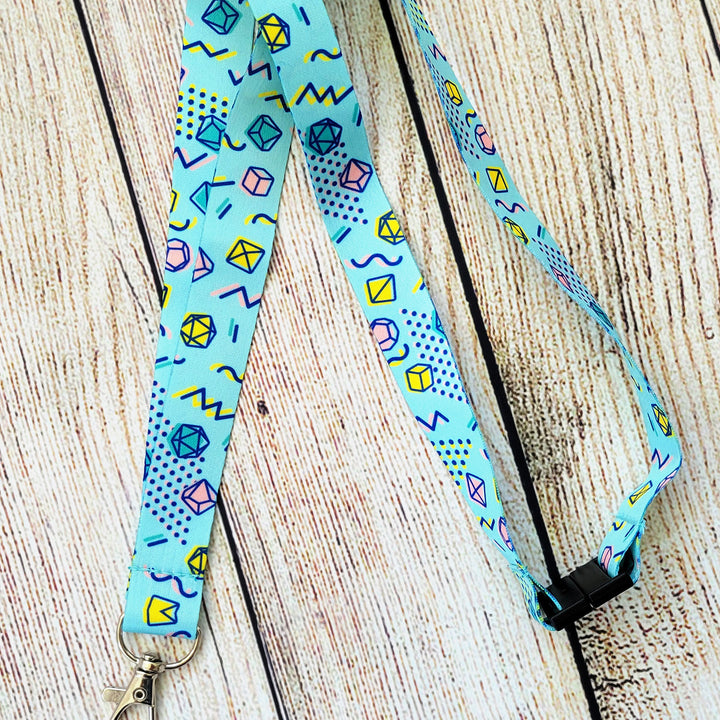 Seconds Sale! 90s Dice Lanyard