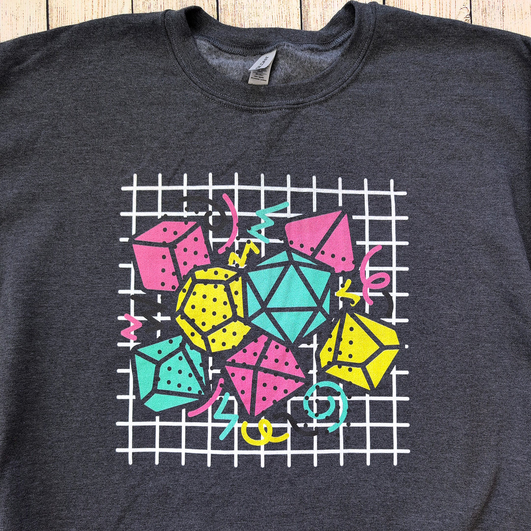 90s Dice Sweatshirt Dark Version