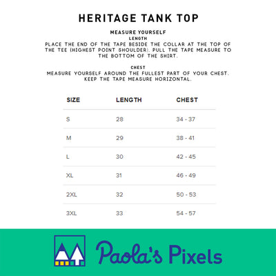 Dungeon Master Tank Top - Geeky merchandise for people who play D&D - Merch to wear and cute accessories and stationery Paola's Pixels