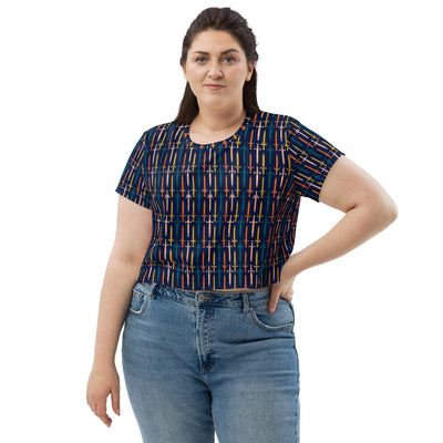 Fighter Swords Crop Top